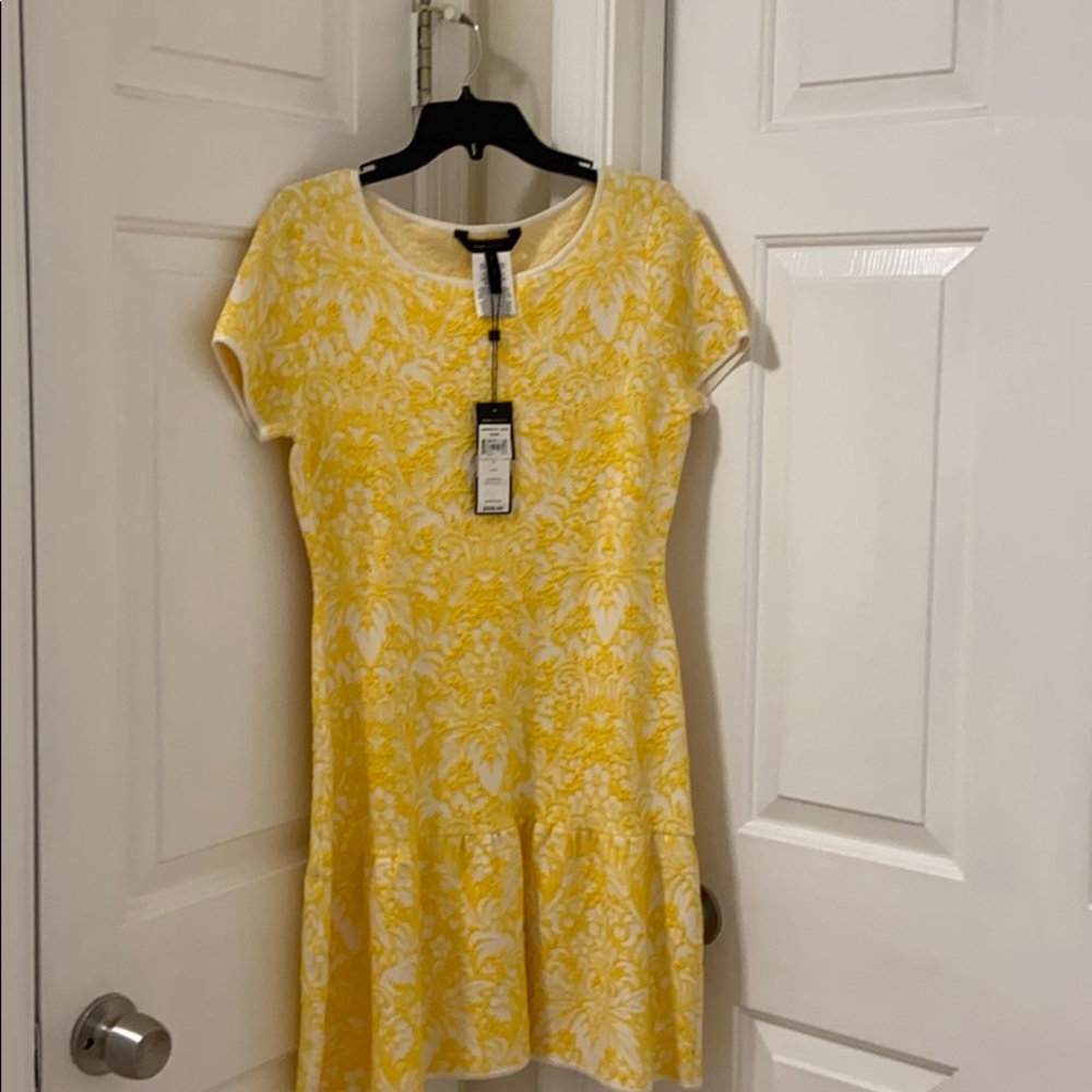 BCBG Maxazria Yellow Dress